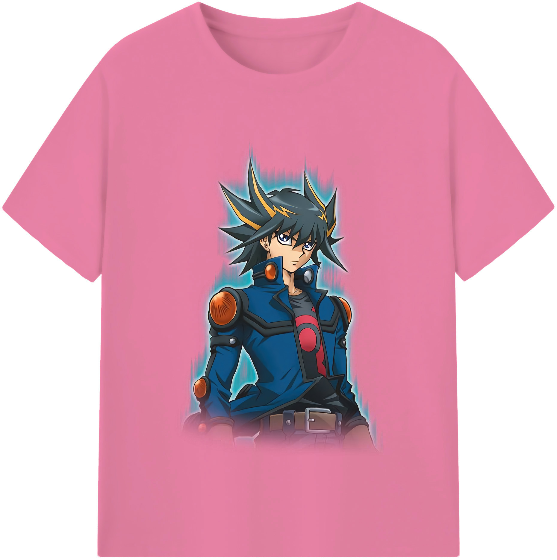 （画像用） 遊☆戯☆王 Yu-Gi-Oh! 綿100％半袖Tシャツ（フロントプリント）